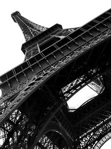 Paris the eiffel tower france photo