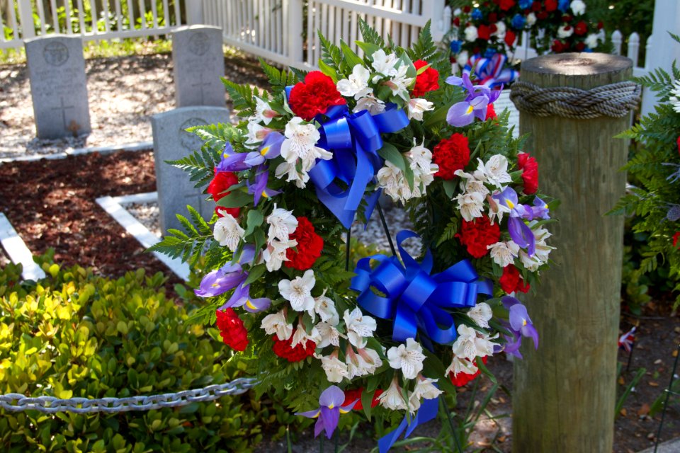 USA Wreath in Ocracoke