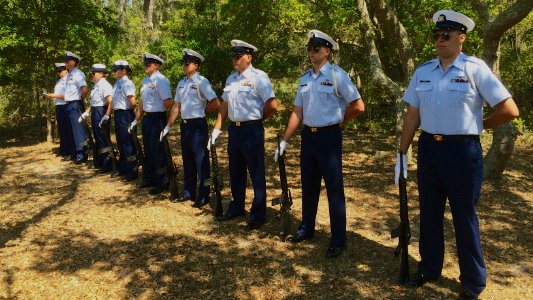 Honor Guard in Buxton