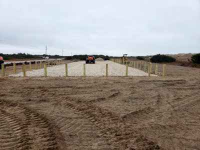 Parking area near sound side ramp 48