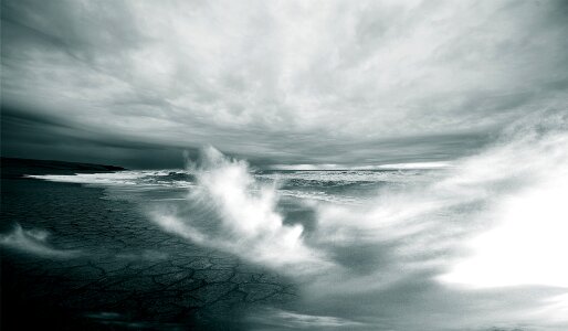 Wild waves water photo