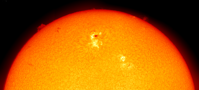 Active region 2665 in Halpha