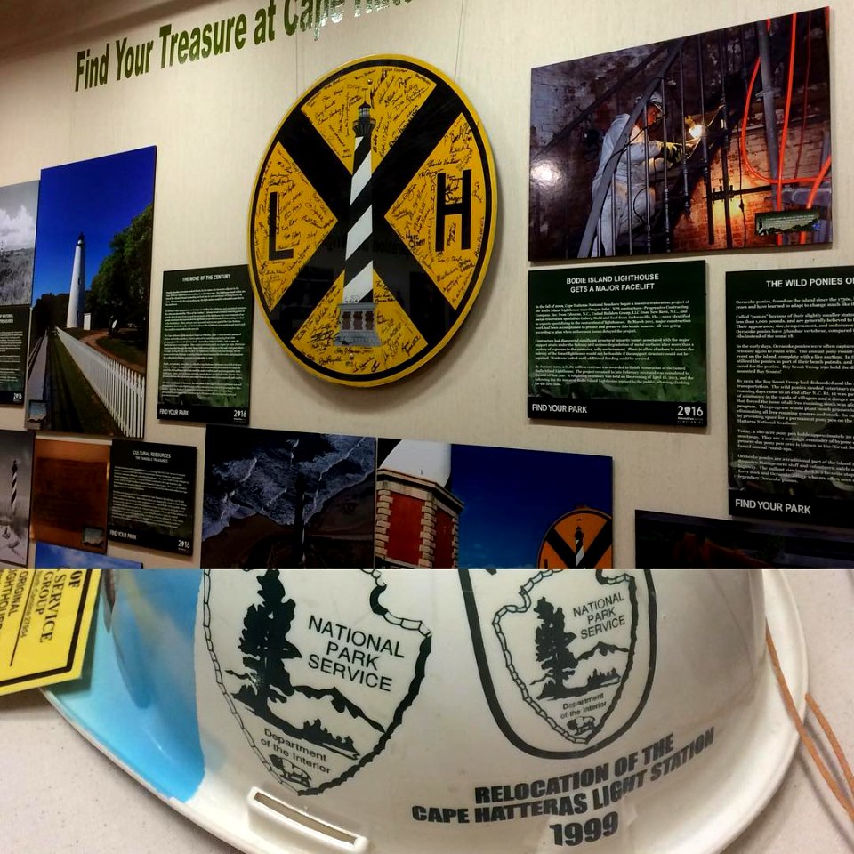 The National Park Service turns 100 this year! As part of the celebration, the Outer Banks History Center is hosting an exhibit throughout 2016 that explores the history of the three national parks on the Outer Banks: @capehatterasnps , @fortraleighnps ,