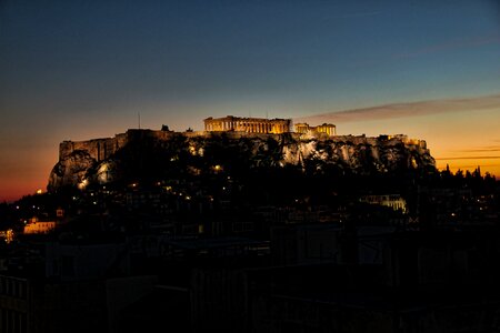 Europe architecture acropolis photo