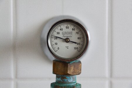 Temperature controller old antique