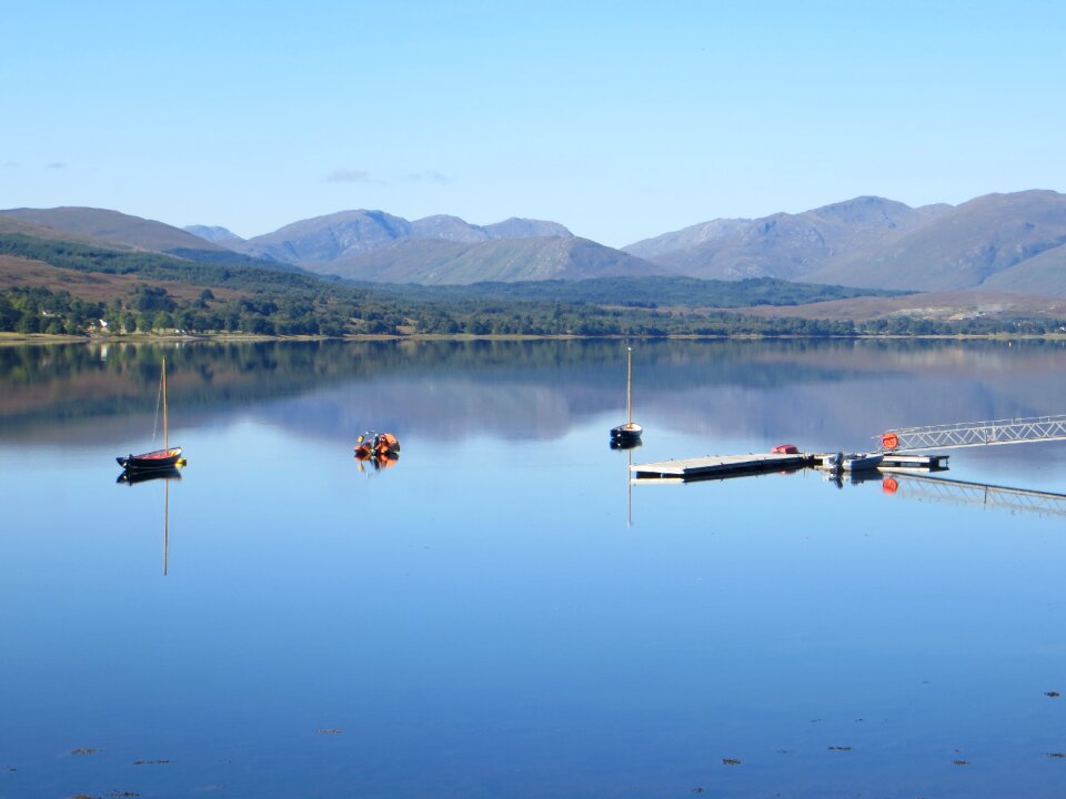Lake water landscape