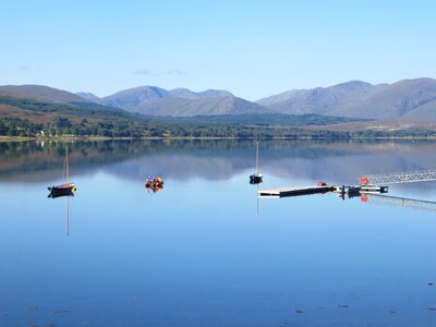 Lake water landscape photo