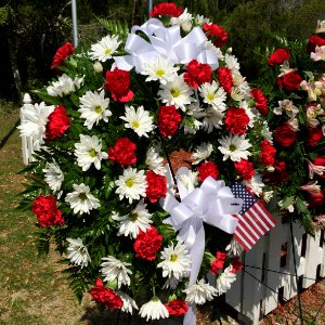 USA Wreath in Buxton