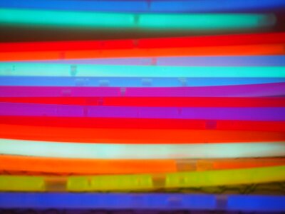 Shining color lights