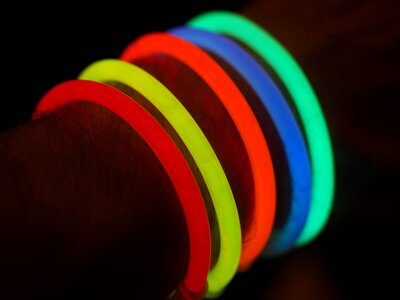 Shining color lights
