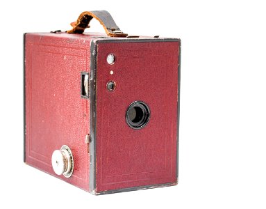 Kodak Brownie No. 2A - Claret photo