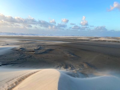 Hurricane Teddy - South Point large overwash area, 0.65 miles south of Ramp 72. 09-21-2020
