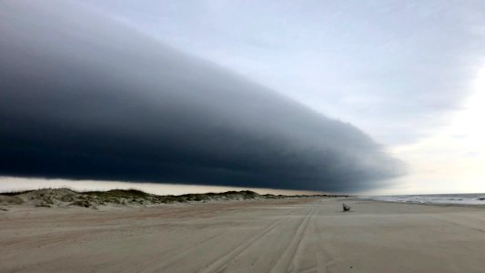 Incoming front - Ocracoke Island