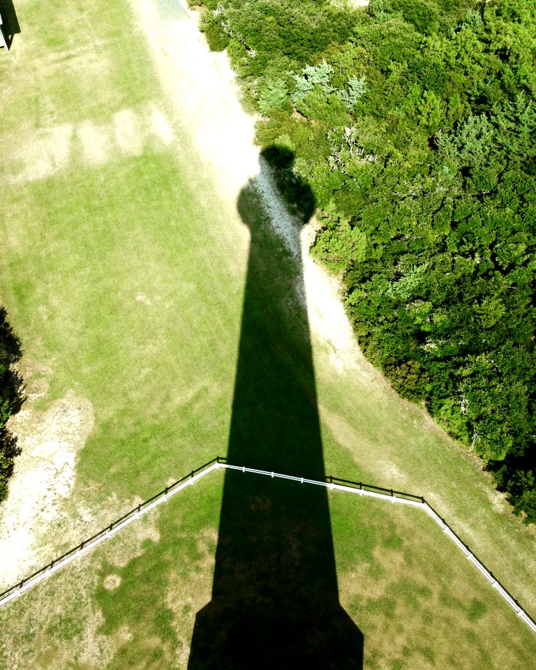 Cape Hatteras Lighthouse shadow