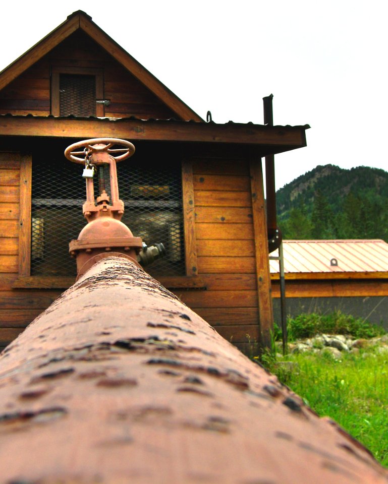 Water pump house