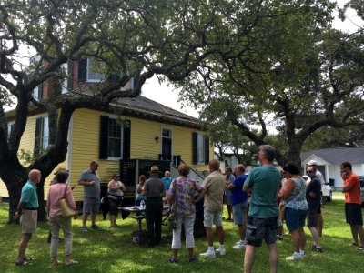 Interpretive program held at Hatteras Weather Bureau Station