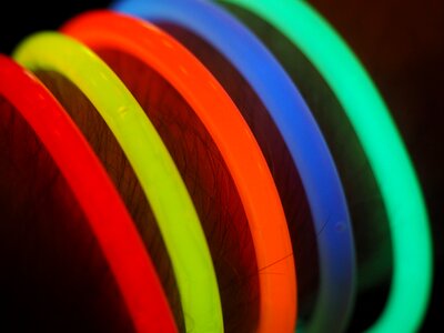 Shining color lights