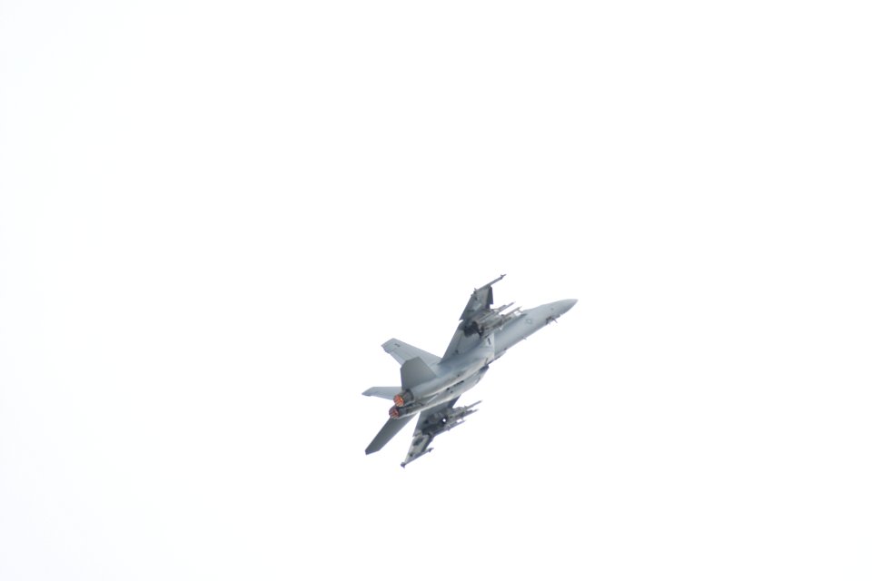 After burners just after take off