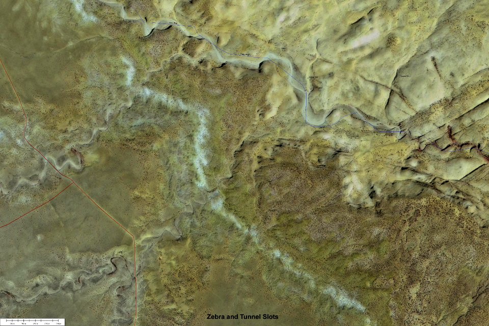 Zebra-Tunnel aeriallandsat