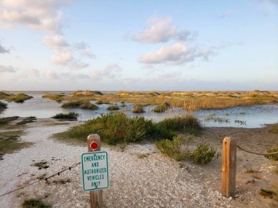 Hurricane Teddy - South Beach Road Parking lot 09-21-2020