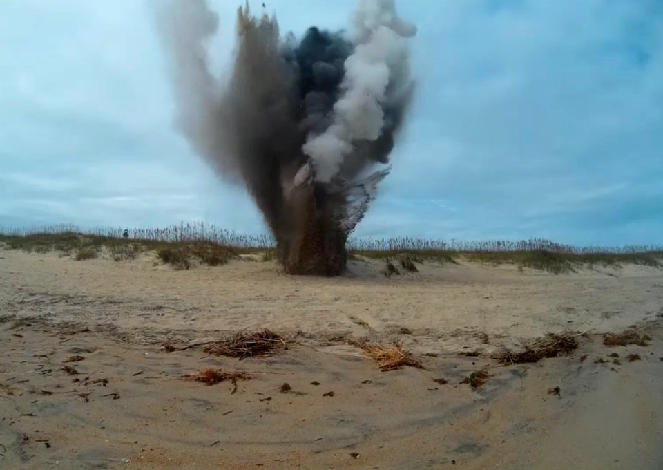 UXO Detonation 3 10-23-2020