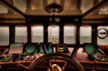 Nautical ship wheel