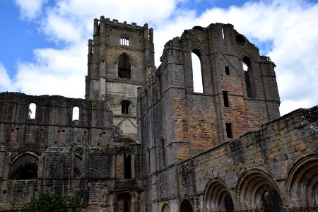Fountains Abbey, Yorkshire. photo