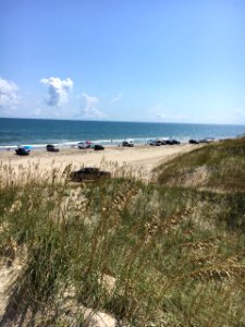 Beach view from Ramp 49 boardwalk
