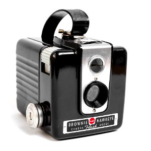 Kodak Brownie Hawkeye Flash (early model)
