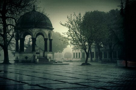 Black dark vintage