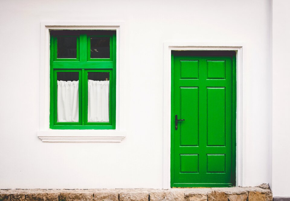 Door window entrance photo