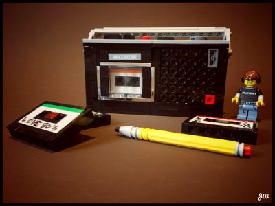 Old Cassette Recorder From Early 80’s MK 232 photo