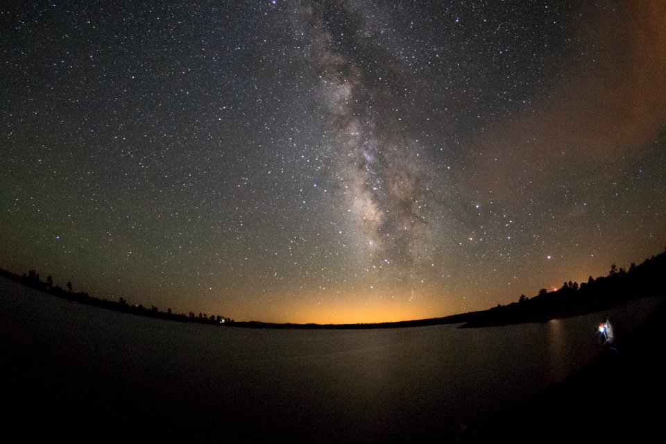 [Unprocessed] Milky Way over Ashurst Lake