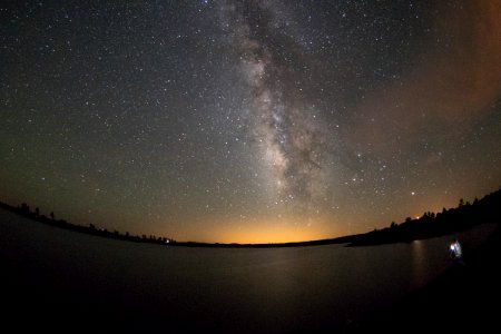[Unprocessed] Milky Way over Ashurst Lake