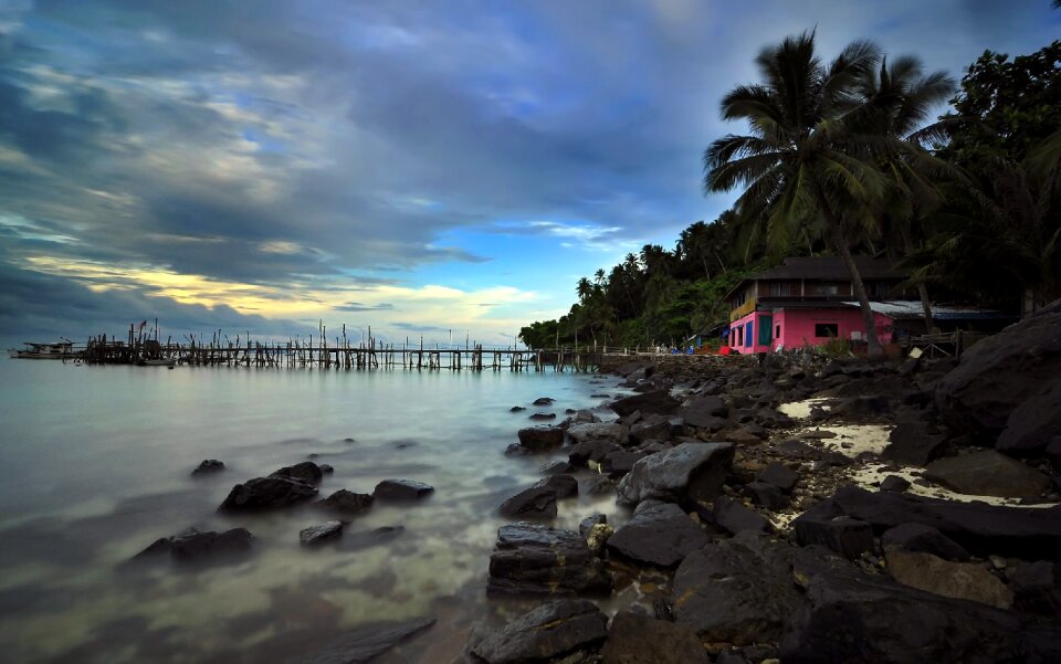 Travel outdoor sunset