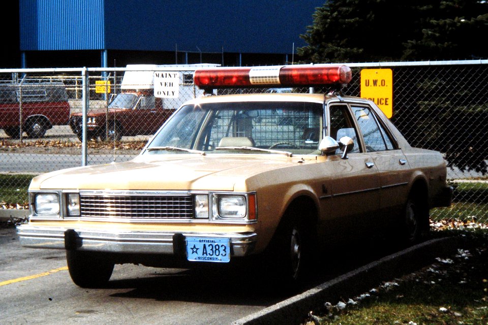 UWOPD 1980 Plymouth Volare