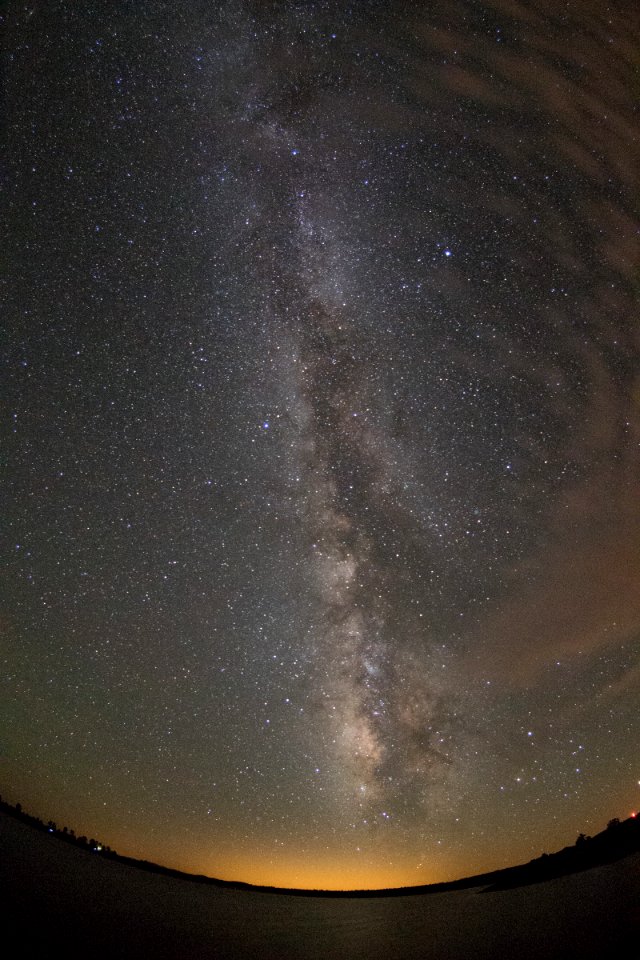 [Unprocessed] Milky Way over Ashurst Lake