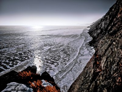 Frozen waves.