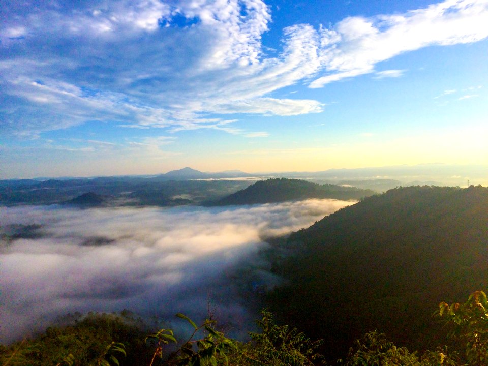 Smartphonegraphy with my iPhone. 😊 This morning hiking at Bukit Panorama Kuantan Pahang Malaysia .. Not to lucky cause I'm late to peak.. It's okay. Not today, maybe next time with my dslr. ✌️