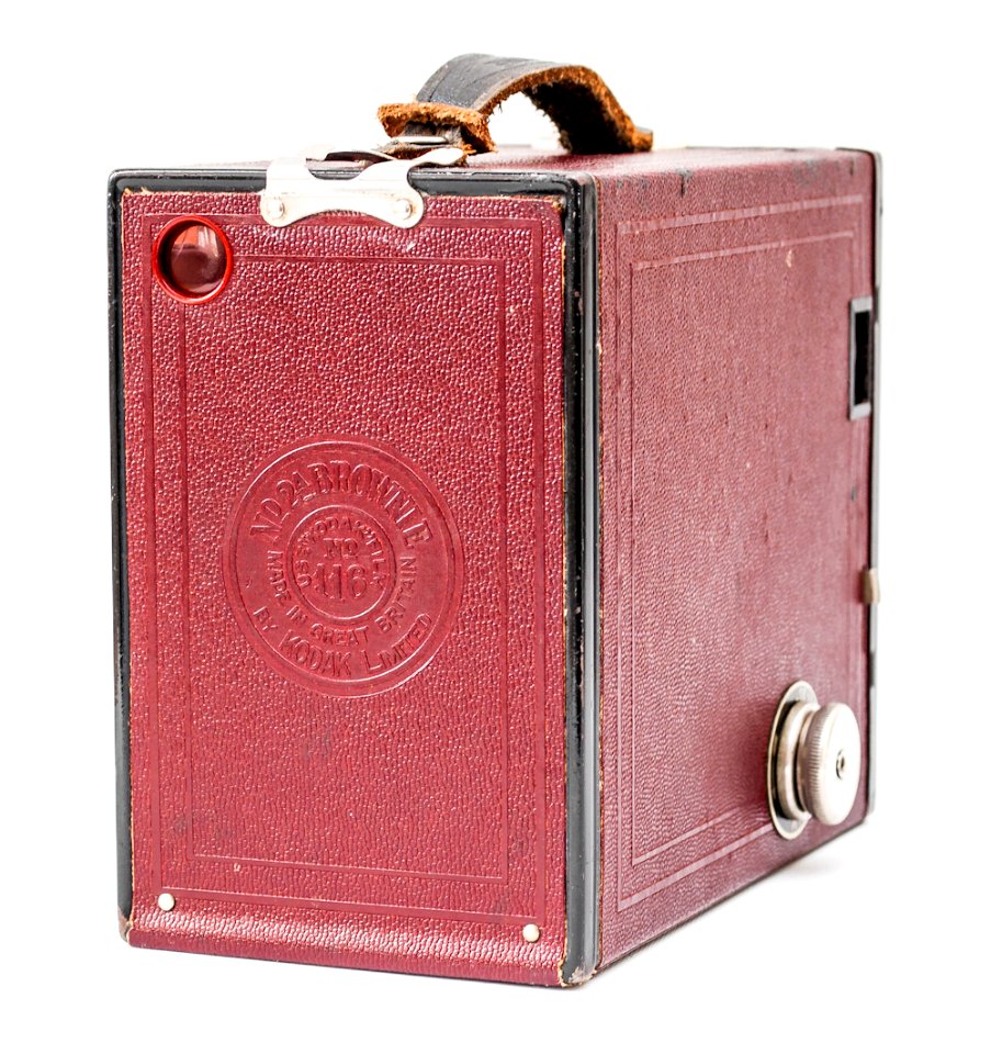 Kodak Brownie No. 2A - Claret