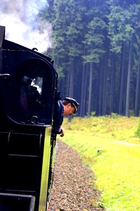 Germany locomotive forest photo