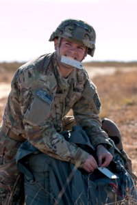 Paratroopers, Families Experience Saturday Proficiency Jump Program photo