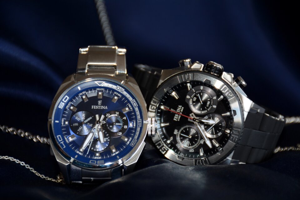 Luxury blue black