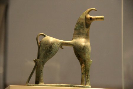Bronze Horse Statuette, from Olympia, Greece, c. 730 BC photo