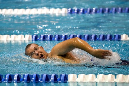 Competition freestyle stroke photo