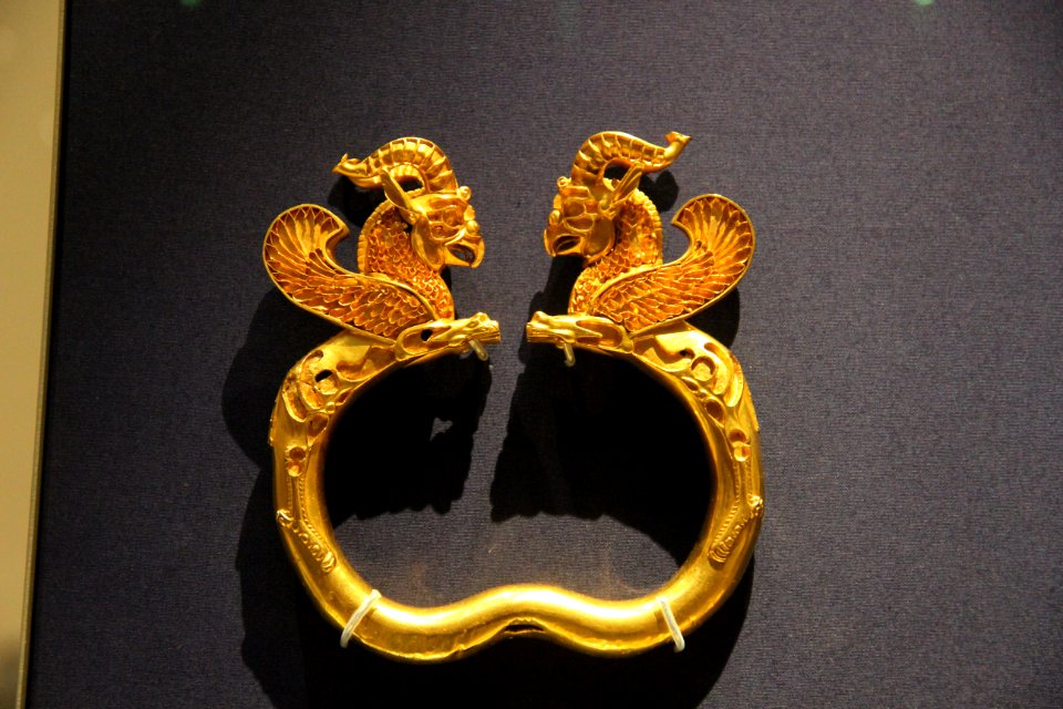 Iranian Gold Armlet, Oxus Treasure, Achaemenid, 5th-4th Century BC