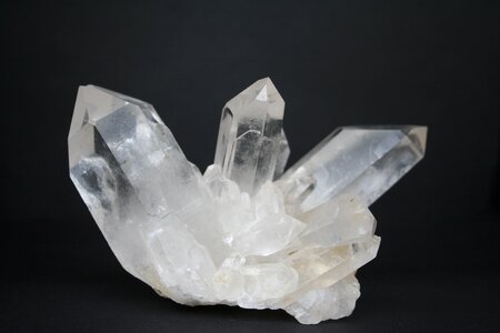 Transparent gem healing stone