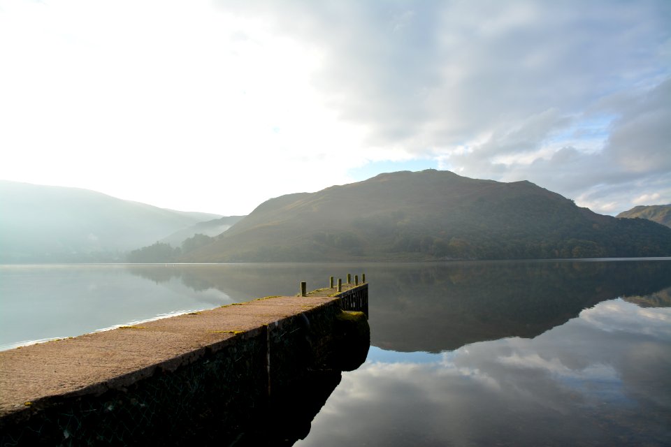 Early light over the lake