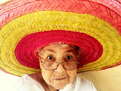 Woman traditional mexico photo