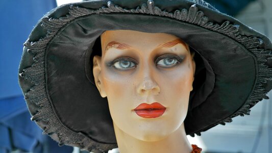Figure person hat